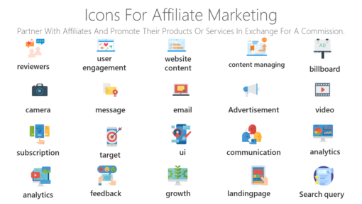 DMI54 Icons For Affiliate Marketing-pptinfographics