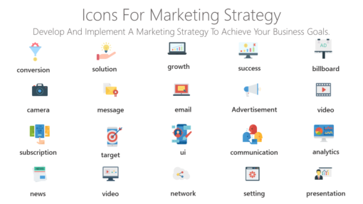 DMI60 Icons For Marketing Strategy-pptinfographics
