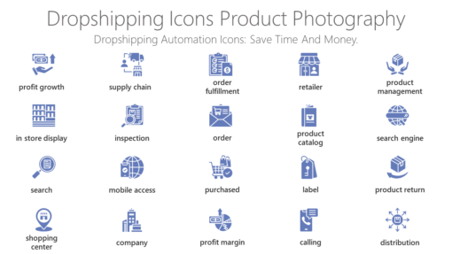 DSI29 Dropshipping Icons Product Photography-pptinfographics