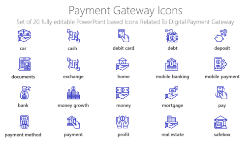 SMMI100 Payment Gateway Icons-pptinfographics