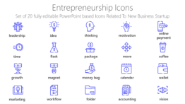 Entrepreneurship Icons