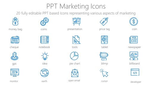 SMMI12 PPT Marketing Icons-pptinfographics