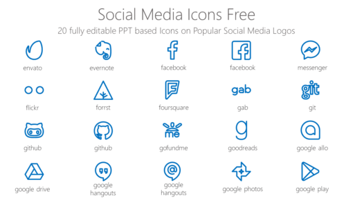 SMMI19 Social Media Icons Free-pptinfographics