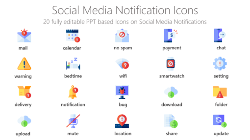 SMMI27 Social Media Notification Icons-pptinfographics