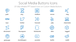Custom Media Buttons Icons