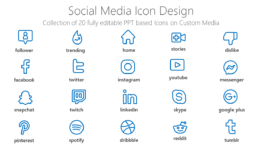 Custom Social Media Icons