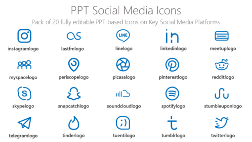 SMMI36 PPT Social Media Icons-pptinfographics