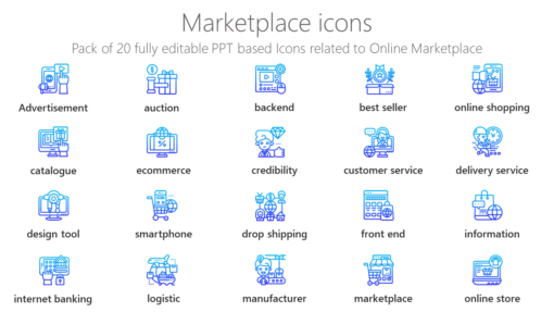 SMMI51 Marketplace icons-pptinfographics