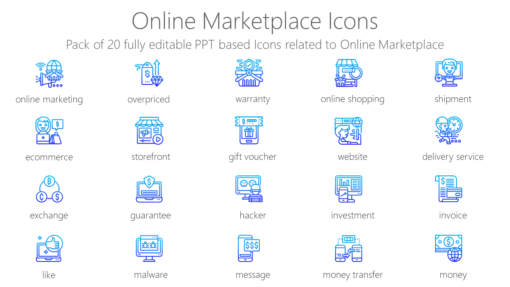 SMMI52 Online Marketplace Icons-pptinfographics