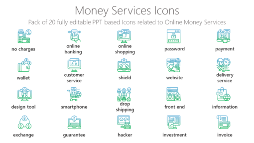 SMMI54 Money Services Icons-pptinfographics
