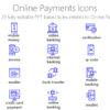SMMI55 Online Payments Icons-pptinfographics