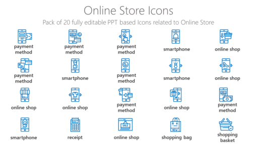 SMMI62 Online Store Icons-pptinfographics