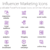 SMMI72 Influencer Marketing Icons-pptinfographics