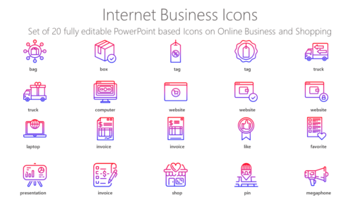 SMMI81 Internet Business Icons-pptinfographics