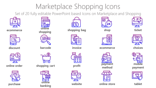 SMMI86 Marketplace Shopping Icons-pptinfographics