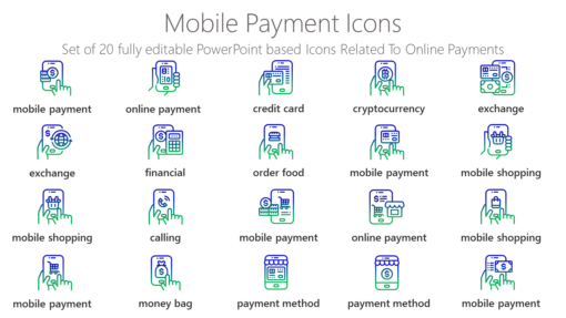 SMMI98 Mobile Payment Icons-pptinfographics