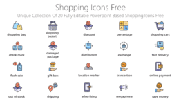 Shopping Icons Free