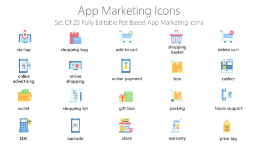 ECI45 App Marketing Icons-pptinfographics