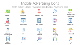Mobile Advertising Icons