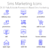 SMS Marketing Icons
