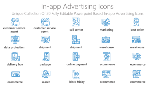 ECI49 In app Advertising Icons-pptinfographics