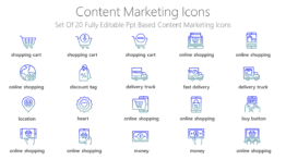 Content Marketing Icons
