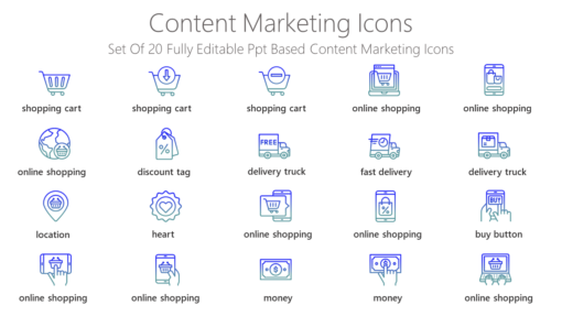 ECI57 Content Marketing Icons-pptinfographics