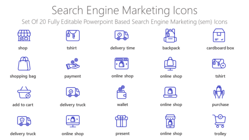 ECI58 Search Engine Marketing Icons-pptinfographics