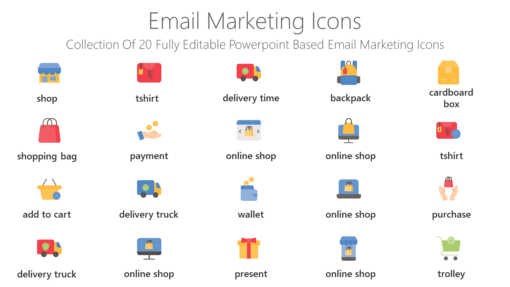 ECI59 Email Marketing Icons-pptinfographics
