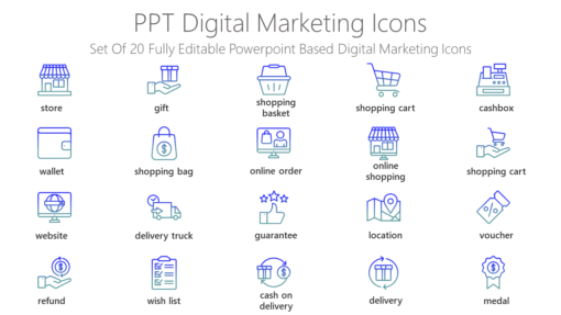 ECI63 PPT Digital Marketing Icons-pptinfographics