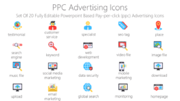 Pay-per-click (ppc) Advertising Icons