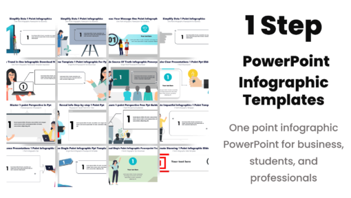 1-point PowerPoint Infographics
