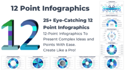 12-Point Infographics: Download Free 12-Point Infographic Templates