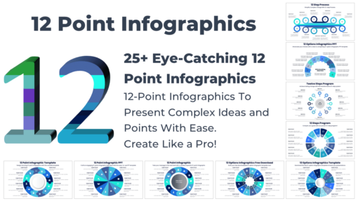 12-Point Infographics: Download Free 12-Point Infographic Templates