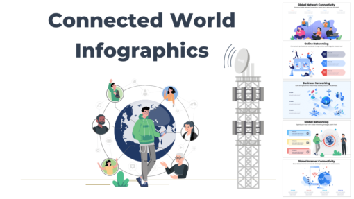 Connected World Infographics. Gain a deeper understanding of the interconnectedness that shapes our world today.