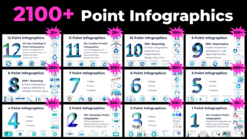Mega collection of Points Infographics