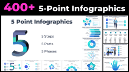 5 Point Infographics