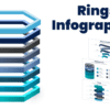 Ring Infographics 2 Ring Infographics templates to enhance your presentation
