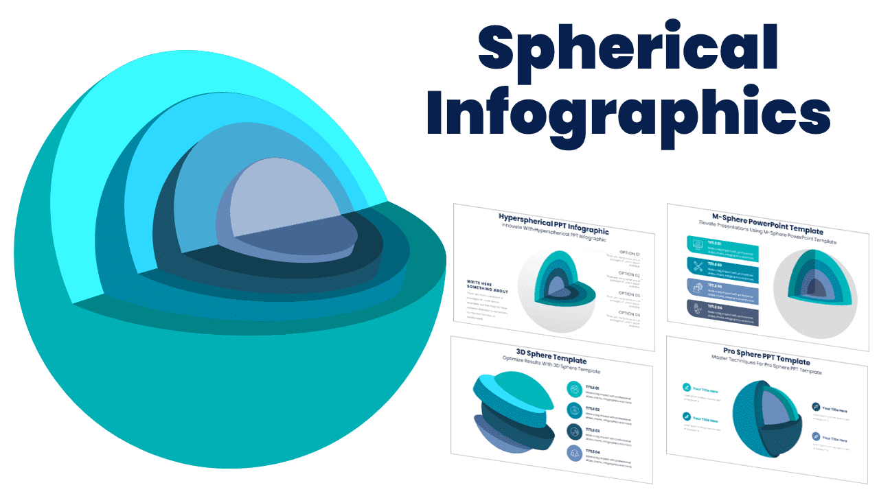 Spherical Infographics 3 Enhance your presentations with sphere of influence PowerPoint Spherical Infographics templates, designed for clarity and engagement.