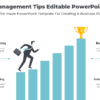 Strategic Management Tips Editable PowerPoint - Design for professionals. Boost engagement with this slide!