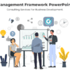 Strategic Management Framework PowerPoint Template - Business for professionals. Achieve impactful storytelling with ease!