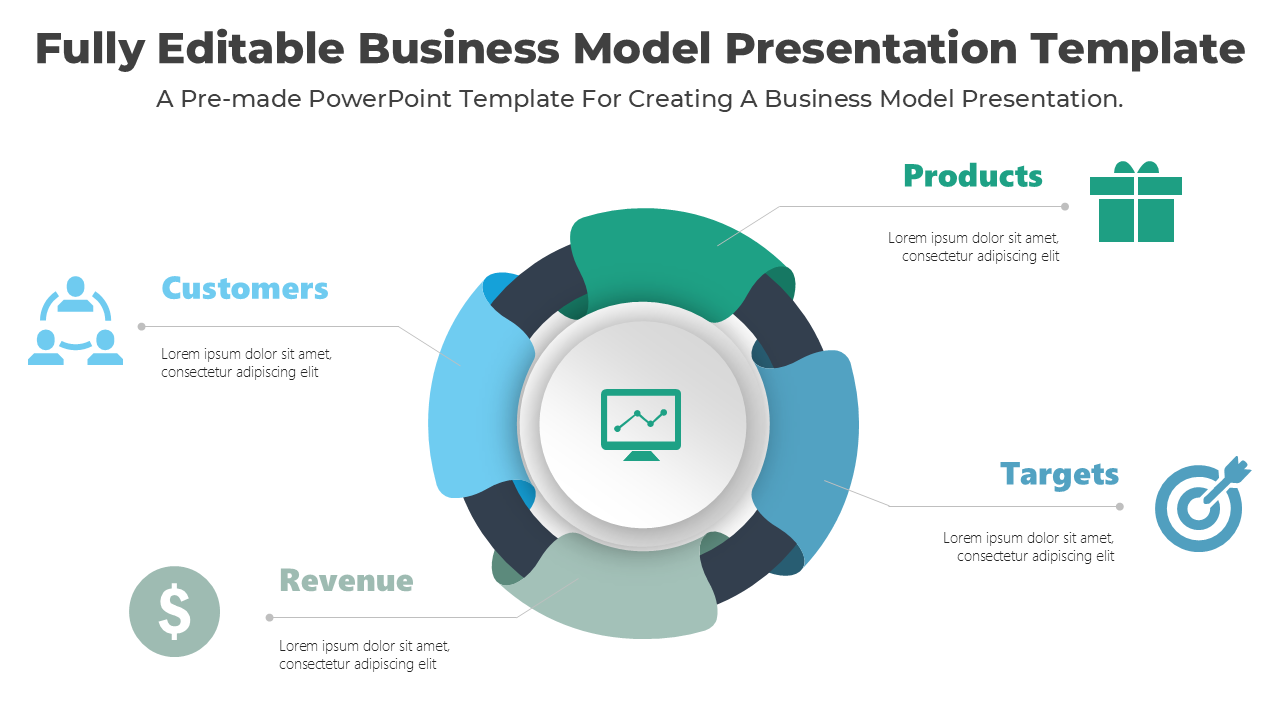 Fully Editable Business Model Presentation - Professional for professionals. Boost engagement with this slide!