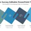 Customer Survey Editable PowerPoint Template - Corporate for professionals. Achieve impactful storytelling with ease!