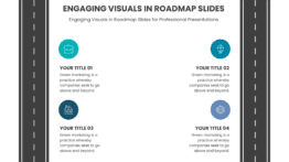 PowerPoint Roadmap Template showcasing engaging visuals in roadmap slides for a professional presentation with editable features for effective storytelling