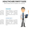 Healthcare SWOT Slide for hospital or clinic planning