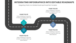 Professional PowerPoint Roadmap Template for integrating charts into editable roadmaps, ideal for impactful ppt presentations and customizable ppt slides.