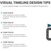 Professional presentation PowerPoint Roadmap Template with visual timeline design tips for effective roadmap slide design and milestones presentation slide.