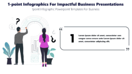 1-point Infographics For Impactful Business Presentations - 1point Infographic Powerpoint Templates For Business