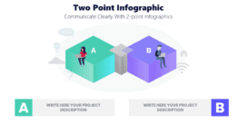Two Point Infographic - Communicate Clearly With 2-point Infographics