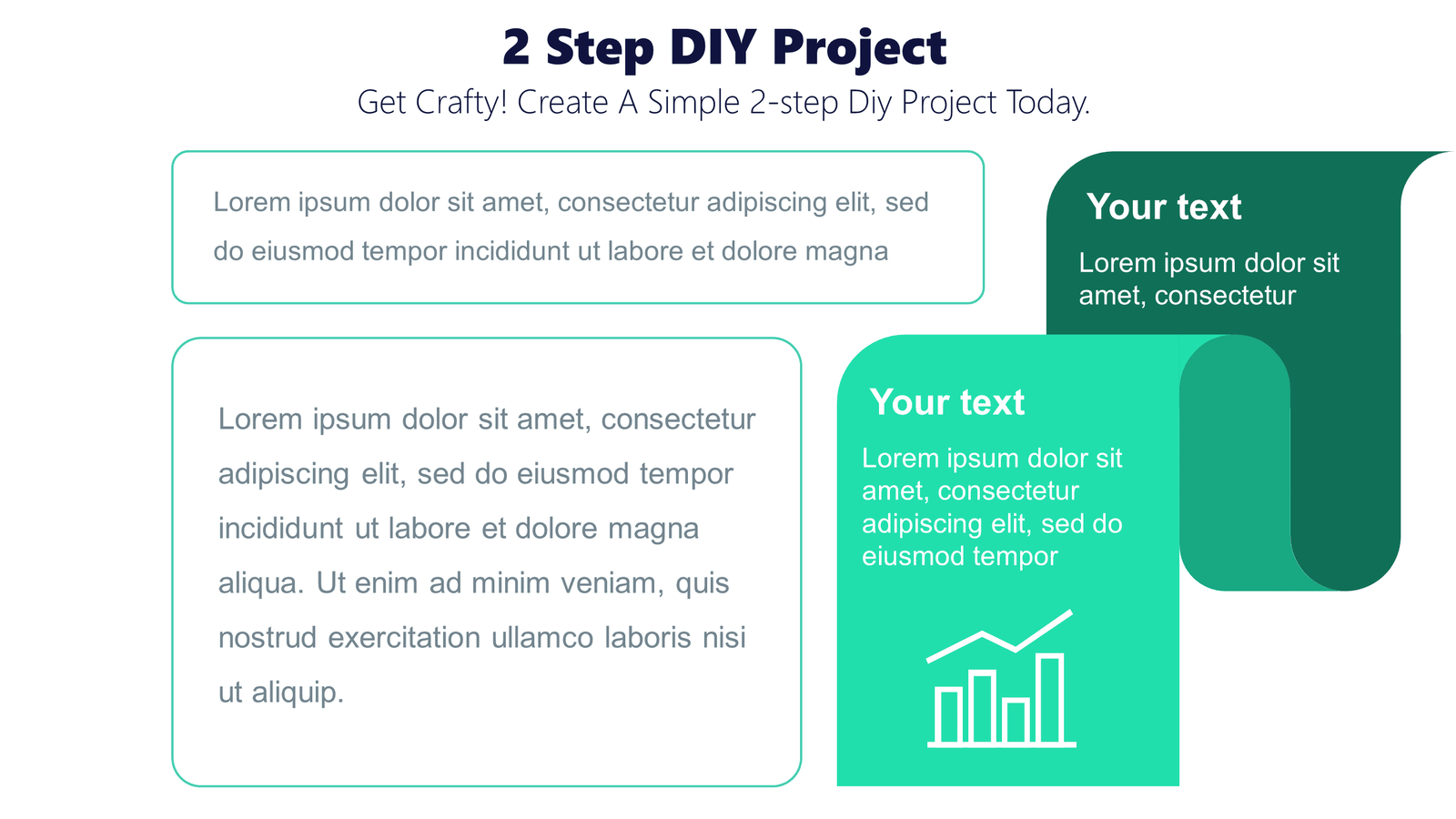 2 Step DIY Project - Get Crafty! Create A Simple 2-step Diy Project Today.